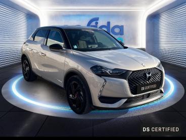DS CERTIFIED Ds Ds 3 Crossback E-tense Performance Line + occasion certifiée - Citadine Electrique Cristal Pearl (m) - Toit Noir Perla Nera - Longuenesse - 3637978_3