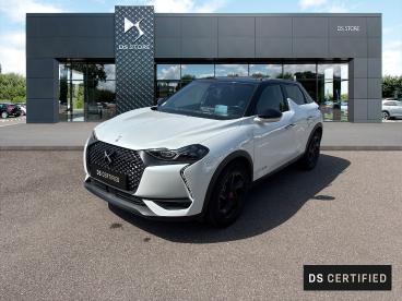 DS CERTIFIED Ds Ds 3 Crossback E-tense Performance Line + 4cv occasion certifiée - Citadine Electrique Blanc Perle Nacré - Toit Noir Perla N. - Metz - 3644260_1