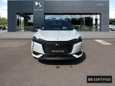 DS CERTIFIED Ds Ds 3 Crossback E-tense Performance Line + 4cv occasion certifiée - Citadine Electrique Blanc Perle Nacré - Toit Noir Perla N. - Metz - 3644260_2