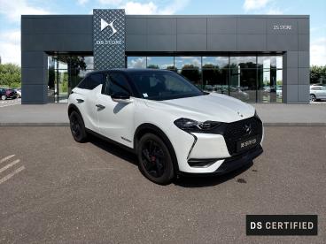DS CERTIFIED Ds Ds 3 Crossback E-tense Performance Line + 4cv occasion certifiée - Citadine Electrique Blanc Perle Nacré - Toit Noir Perla N. - Metz - 3644260_3