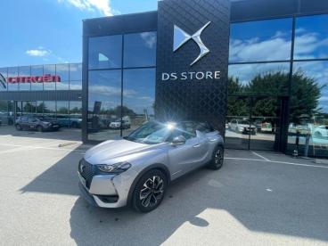 SPOTICAR Ds Ds 3 Crossback Puretech 130 Louvre Automatique Focal / Cuir Occasion - Citadine Essence Gris Platinium - Toit Noir Perla Nera - Caudan - 1203648604_1