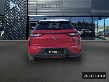 DS CERTIFIED Ds Ds 3 Crossback Puretech 130ch Connected Chic Automatique occasion certifiée - Citadine Essence Rouge Rubi (m) - Toit Blanc Opale - Orange - 3649143_5