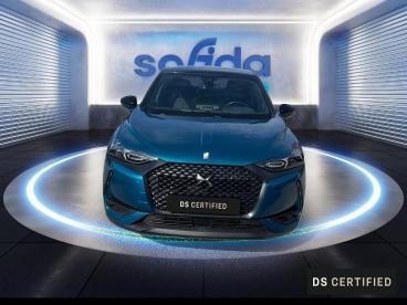 DS CERTIFIED Ds Ds 3 Crossback E-tense Performance Line + occasion certifiée - Citadine Electrique Bleu Millenium - Toit Noir Perla Nera - Longuenesse - 3651822_2