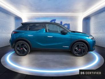 DS CERTIFIED Ds Ds 3 Crossback E-tense Performance Line + occasion certifiée - Citadine Electrique Bleu Millenium - Toit Noir Perla Nera - Longuenesse - 3651822_4