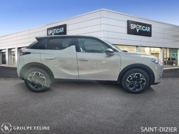 DS CERTIFIED Ds Ds 3 Crossback Puretech 130ch Connected Chic Automatique occasion certifiée - Citadine Essence Cristal Pearl (m) - Toit Noir Perla Nera - St Dizier - 3653004_4