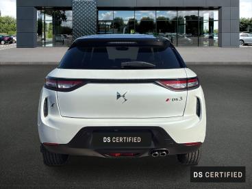 DS CERTIFIED Ds Ds 3 Crossback Puretech 130 Eat8 Performance Line+ occasion certifiée - Citadine Essence Blanc Nacré - Thionville - 3654478_5