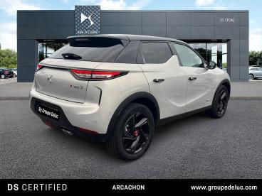 DS CERTIFIED Ds Ds 3 Crossback Puretech 130ch Performance Line + Automatique 7cv occasion certifiée - Citadine Essence Cristal Pearl (m) - Toit Noir Perla Nera - La Teste De Buch - 3657351_2