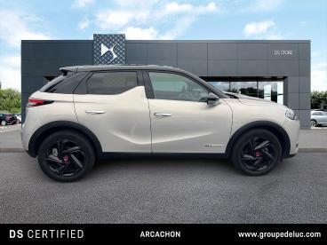 DS CERTIFIED Ds Ds 3 Crossback Puretech 130ch Performance Line + Automatique 7cv occasion certifiée - Citadine Essence Cristal Pearl (m) - Toit Noir Perla Nera - La Teste De Buch - 3657351_4