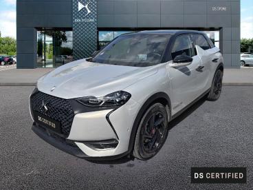 DS CERTIFIED Ds Ds 3 Crossback Puretech 155ch Performance Line + Automatique occasion certifiée - Citadine Essence Cristal Pearl (m) - Toit Noir Perla Nera - Valenciennes - 3668788_1