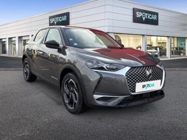 DS CERTIFIED Ds Ds 3 Crossback Puretech 100ch Grand Chic occasion certifiée - Citadine Essence Gris Platinium (m) - Toit Diamond Red - Arles - 3675061_3