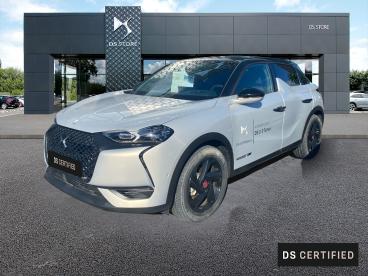 DS CERTIFIED Ds Ds 3 Crossback E-tense Performance Line + occasion certifiée - Citadine Electrique Cristal Pearl (m) - Toit Noir Perla Nera - Biguglia - 3675065_1