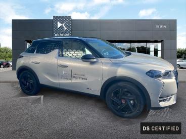 DS CERTIFIED Ds Ds 3 Crossback E-tense Performance Line + occasion certifiée - Citadine Electrique Cristal Pearl (m) - Toit Noir Perla Nera - Biguglia - 3675065_4