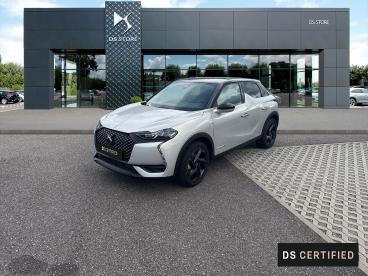 DS CERTIFIED Ds Ds 3 Crossback E-tense Performance Line + occasion certifiée - Citadine Electrique Cristal Pearl (m) - Toit Noir Perla Nera - Lesmenils - 3677701_1