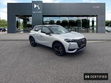 DS CERTIFIED Ds Ds 3 Crossback E-tense Performance Line + occasion certifiée - Citadine Electrique Cristal Pearl (m) - Toit Noir Perla Nera - Lesmenils - 3677701_3
