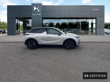 DS CERTIFIED Ds Ds 3 Crossback E-tense Performance Line + occasion certifiée - Citadine Electrique Cristal Pearl (m) - Toit Noir Perla Nera - Lesmenils - 3677701_4