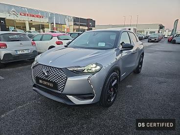 DS CERTIFIED Ds Ds 3 Crossback E-tense Performance Line + 4cv occasion certifiée - Citadine Electrique Gris Artense (m) - Toit Noir Perla Nera - St Memmie - 3679617_1