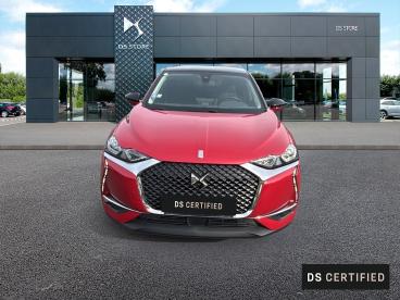 DS CERTIFIED Ds Ds 3 Crossback 3 Crossback Puretech 130 Eat8 So Chic occasion certifiée - Citadine Essence Rouge Fonce - Pont Audemer - 3682512_2