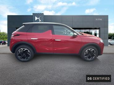 DS CERTIFIED Ds Ds 3 Crossback 3 Crossback Puretech 130 Eat8 So Chic occasion certifiée - Citadine Essence Rouge Fonce - Pont Audemer - 3682512_4