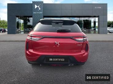 DS CERTIFIED Ds Ds 3 Crossback 3 Crossback Puretech 130 Eat8 So Chic occasion certifiée - Citadine Essence Rouge Fonce - Pont Audemer - 3682512_5