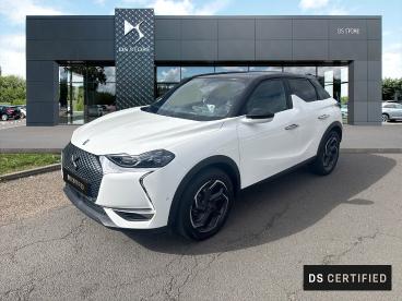 DS CERTIFIED Ds Ds 3 Crossback Puretech 130ch Grand Chic Automatique 7cv occasion certifiée - Citadine Essence Blanc Banquise (o) - Metz - 3683881_1