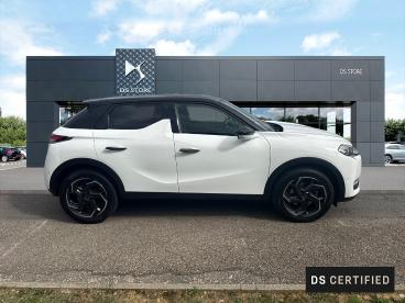 DS CERTIFIED Ds Ds 3 Crossback Puretech 130ch Grand Chic Automatique 7cv occasion certifiée - Citadine Essence Blanc Banquise (o) - Metz - 3683881_4