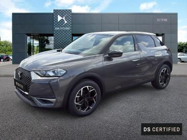 DS CERTIFIED Ds Ds 3 Crossback 3 Crossback Puretech 130 Eat8 Faubourg occasion certifiée - Citadine Essence Gris Fonce - Dieppe - 3686576_1