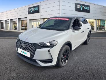 DS CERTIFIED Ds Ds 3 Crossback E-tense Performance Line occasion certifiée - Citadine Electrique Blanc Banquise - Toit Noir Perla N. - Saint Lo - 3690122_1