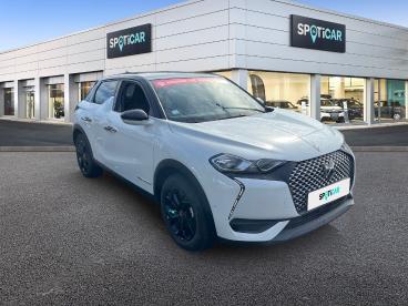 DS CERTIFIED Ds Ds 3 Crossback E-tense Performance Line occasion certifiée - Citadine Electrique Blanc Banquise - Toit Noir Perla N. - Saint Lo - 3690122_3