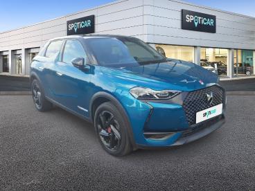 DS CERTIFIED Ds Ds 3 Crossback Puretech 130ch Performance Line + Automatique 109g occasion certifiée - Citadine Essence Bleu Millenium - Toit Noir Perla Nera - Saint Lo - 3690211_3