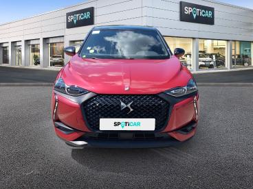 DS CERTIFIED Ds Ds 3 Crossback Bluehdi 100ch Performance Line + 97g occasion certifiée - Citadine Diesel Rouge Rubi (m) - Toit Noir Perla Nera - Le Havre - 3690281_2
