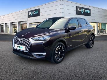 SPOTICAR Ds Ds 3 Crossback E-tense Connected Chic Occasion - Citadine Electrique Rouge Rubi (m) - Toit Diamond Red - Reims - 1203697291_1