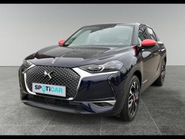 DS CERTIFIED Ds Ds 3 Crossback E-tense Ines De La Fressange Paris occasion certifiée - Citadine Electrique Bleu Encre (m) - Toit Noir Perla Nera - Colmar - 3697540_1