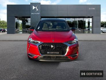 DS CERTIFIED Ds Ds 3 Crossback Puretech 100ch So Chic occasion certifiée - Citadine Essence Rouge Rubi (m) - Toit Diamond Red - Nimes - 3698406_2