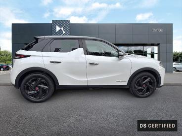 DS CERTIFIED Ds Ds 3 Crossback Puretech 100ch Performance Line + occasion certifiée - Citadine Essence Blanc Perle Nacré (n) - Toit Noir Onyx - St Brieuc - 3702716_4