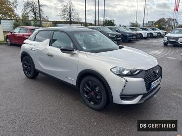 DS CERTIFIED Ds Ds 3 Crossback E-tense Performance Line occasion certifiée - Citadine Electrique Cristal Pearl (m) - Toit Noir Perla Nera - Metz - 3702762_3