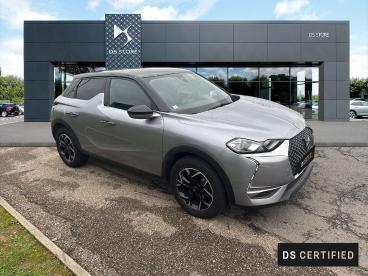 DS CERTIFIED Ds Ds 3 Crossback Puretech 100ch Connected Chic occasion certifiée - Citadine Essence Gris Artense (m) - Metz - 3702764_3