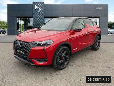 DS CERTIFIED Ds Ds 3 Crossback Puretech 130ch Performance Line + Automatique 109g occasion certifiée - Citadine Essence Rouge Rubi (m) - Toit Noir Onyx - Charleville Mezieres - 3702767_1