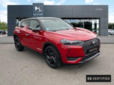 DS CERTIFIED Ds Ds 3 Crossback Puretech 130ch Performance Line + Automatique 109g occasion certifiée - Citadine Essence Rouge Rubi (m) - Toit Noir Onyx - Charleville Mezieres - 3702767_3