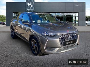 DS CERTIFIED Ds Ds 3 Crossback Bluehdi 100ch Performance Line + occasion certifiée - Citadine Diesel Gris Platinium (m) - Toit Noir Onyx - Aubagne - 3704518_3