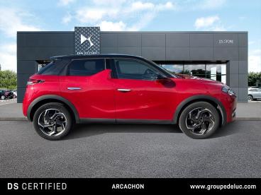 DS CERTIFIED Ds Ds 3 Crossback Puretech 130ch Grand Chic Automatique 7cv occasion certifiée - Citadine Essence Rouge Rubi (m) - Toit Noir Perla Nera - La Teste De Buch - 3704523_4