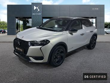 DS CERTIFIED Ds Ds 3 Crossback Puretech 130ch Performance Line Automatique 7cv occasion certifiée - Citadine Essence Cristal Pearl (m) - Toit Noir Perla Nera - Chalon Sur Saone - 3706070_1