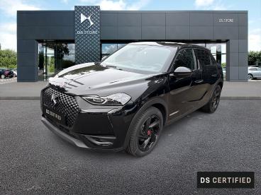 DS CERTIFIED Ds Ds 3 Crossback Puretech 130ch Performance Line + Automatique 7cv occasion certifiée - Citadine Essence Noir Perla Nera (n) - St Brieuc - 3706085_1
