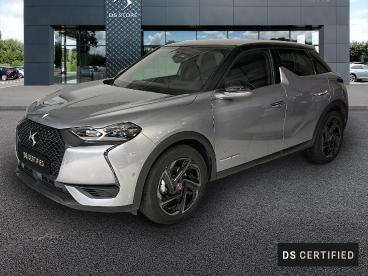 DS CERTIFIED Ds Ds 3 Crossback E-tense Performance Line + occasion certifiée - Citadine Electrique Gris Artense (m) - Toit Noir Perla Nera - Pontoise - 3706109_1