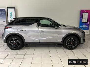 DS CERTIFIED Ds Ds 3 Crossback E-tense Performance Line + occasion certifiée - Citadine Electrique Gris Artense (m) - Toit Noir Perla Nera - Pontoise - 3706109_4