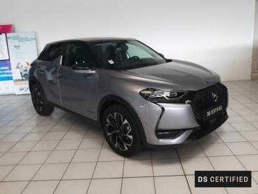 DS CERTIFIED Ds Ds 3 Crossback E-tense Grand Chic 4cv occasion certifiée - Citadine Electrique Gris Artense (m) - Toit Noir Perla Nera - Pontoise - 3706133_3