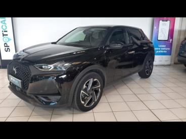 DS CERTIFIED Ds Ds 3 Crossback Puretech 130ch Grand Chic Automatique 7cv occasion certifiée - Citadine Essence Noir Perla Nera (n) - Pontoise - 3706188_1