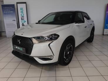 DS CERTIFIED Ds Ds 3 Crossback E-tense Grand Chic 4cv occasion certifiée - Citadine Electrique Blanc Perle Nacré (n) - Toit Diamond Red - Pontoise - 3706227_1