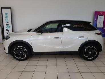 DS CERTIFIED Ds Ds 3 Crossback E-tense Grand Chic 4cv occasion certifiée - Citadine Electrique Blanc Perle Nacré (n) - Toit Diamond Red - Pontoise - 3706227_4