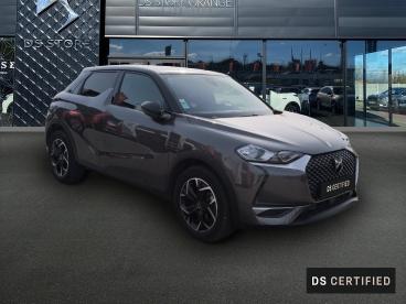 DS CERTIFIED Ds Ds 3 Crossback Puretech 130ch So Chic Automatique 7cv occasion certifiée - Citadine Essence Gris Platinium - Toit Noir Perla Nera - Orange - 3707791_3