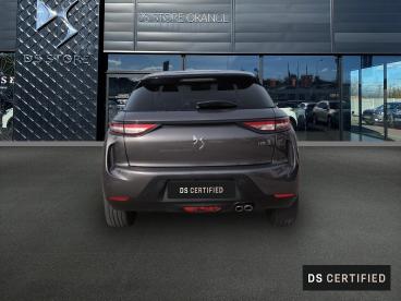 DS CERTIFIED Ds Ds 3 Crossback Puretech 130ch So Chic Automatique 7cv occasion certifiée - Citadine Essence Gris Platinium - Toit Noir Perla Nera - Orange - 3707791_5